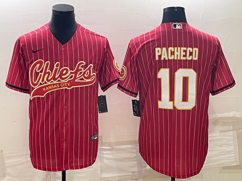 Men's Kansas City Chiefs Isiah Pacheco Red Player Jersey Joint Edition