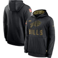 Men's Buffalo Bills 2020 Salute to Service Hoodie Black