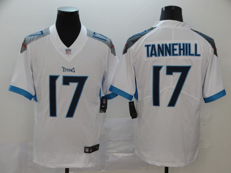 Men's Tennessee Titans Ryan Tannehill White Game Jersey