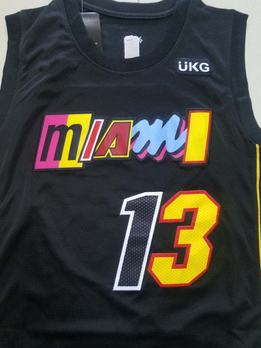 Men's Miami Heat Bam Adebayo Black Swingman Jersey City Edition