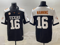 Men's Texas Longhorns Arch Manning Black Game Jersey