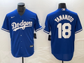 Men's Los Angeles Dodgers Yoshinobu Yamamoto Royal Replica Player Jersey