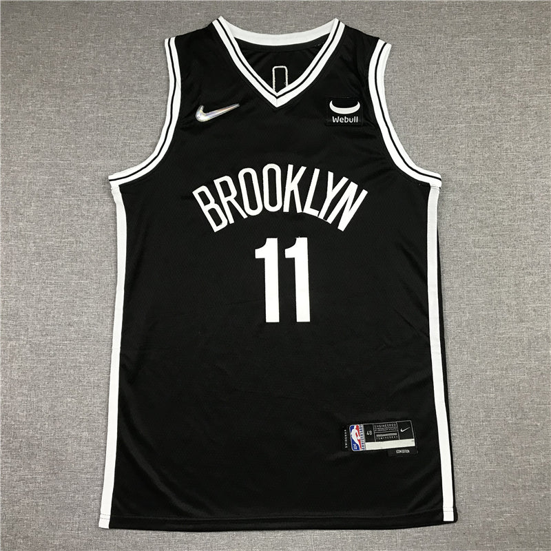 Men's Brooklyn Nets Kyrie Irving Black 2022/23 Swingman Jersey - Icon Edition