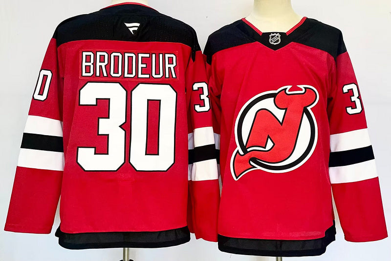 Men's New Jersey Devils Martin Brodeur Fanatics Red Player Jersey