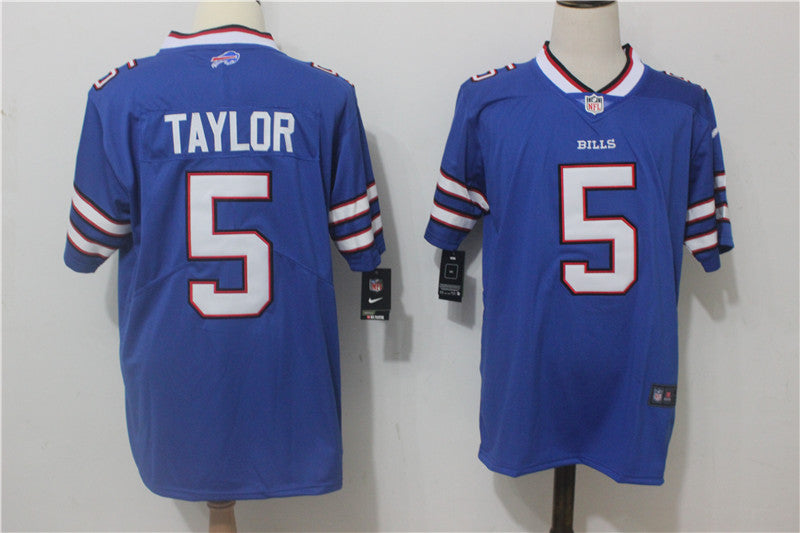 Men's Buffalo Bills Tyrod Taylor Blue Game Jersey