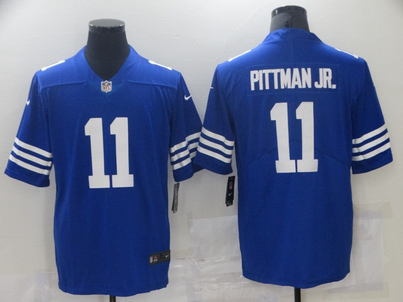 Men's Indianapolis Colts Michael Pittman Jr. Blue Game Player Jersey