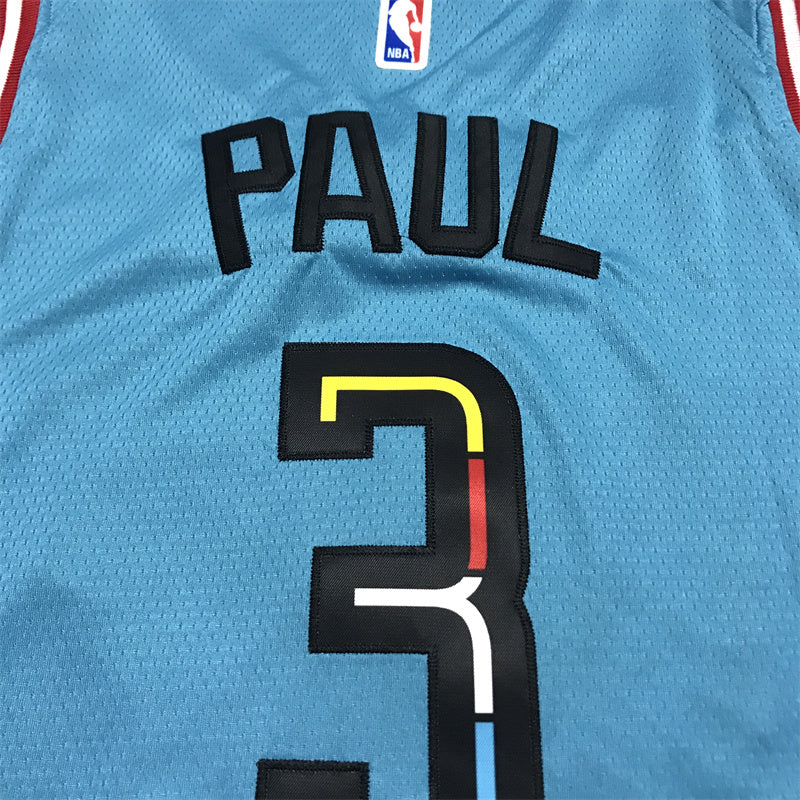 Men's Phoenix Suns Chris Paul Turquoise 2022/23 Swingman Jersey - City Edition