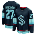 Men's Seattle Kraken Mason Marchment Fanatics Deep Sea Blue Home Breakaway Jersey