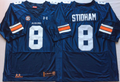 Men's Auburn Tigers Jarrett Stidham Navy Player Game Jersey