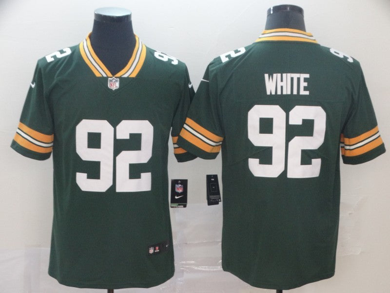 Men's Green Bay Packers Reggie White Green Game Jersey