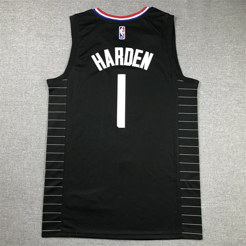 Men's LA Clippers James Harden Black Swingman Player Jersey