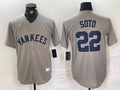 Men's New York Yankees Juan Soto Gray Road Cooperstown Collection Player Jersey