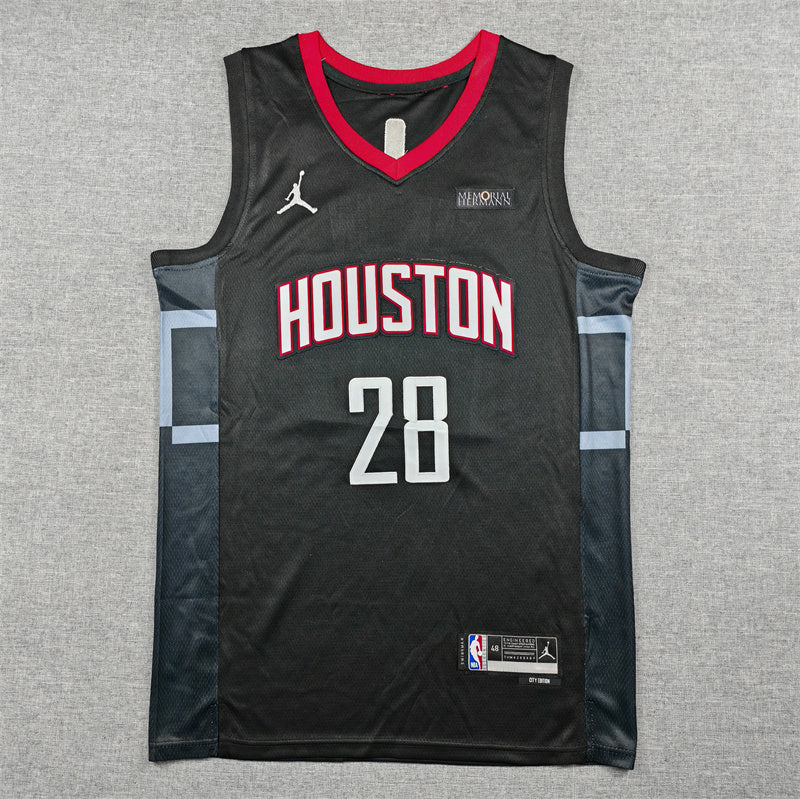 Men's Houston Rockets Alperen Sengun Black Swingman Jersey - Statement Edition