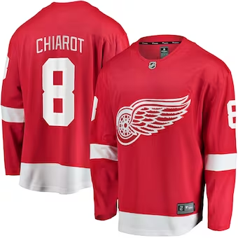 Men's Detroit Red Wings Ben Chiarot Red Home Breakaway Player Jersey