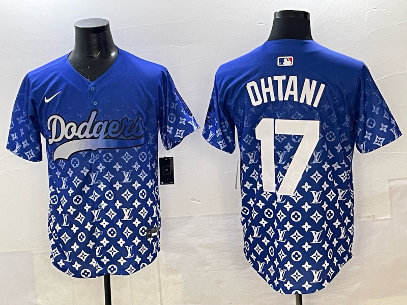 Men's Los Angeles Dodgers Shohei Ohtani Royal Alternate Game Player Jersey