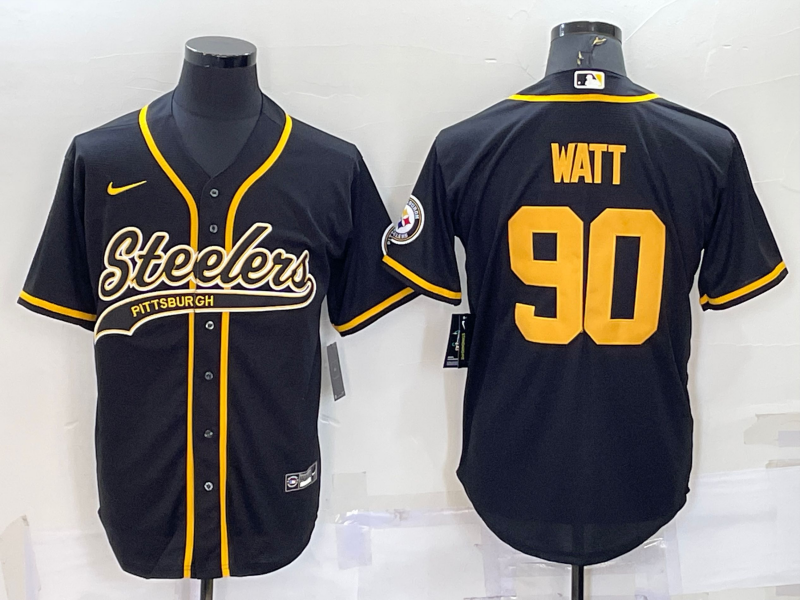 Men's Pittsburgh Steelers T.J. Watt Black Vapor F.U.S.E. Limited Jersey Joint edition
