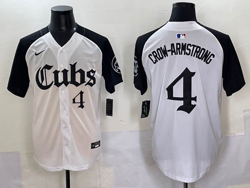 Men's Chicago Cubs Pete Crow-Armstrong White Game Jersey