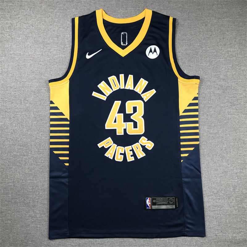 Men's Indiana Pacers Pascal Siakam Navy Swingman Jersey - Icon Edition