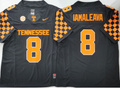 Men's Tennessee Volunteers Nico Iamaleava Black Game Player Jersey
