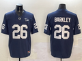 Men's Penn State Nittany Lions John Saquon Barkley Navy Team Player Game Jersey