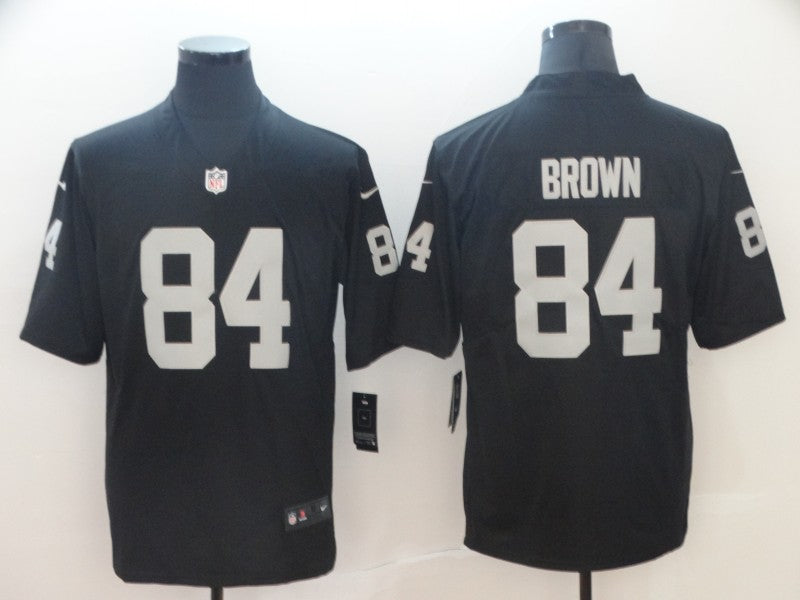 Men's Las Vegas Raiders Antonio Brown Black Game Jersey
