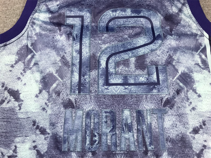 Men's Memphis Grizzlies Ja Morant Light Blue Select Series Swingman Jersey