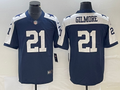 Men's Dallas Cowboys Stephon Gilmore Navy Player Jersey