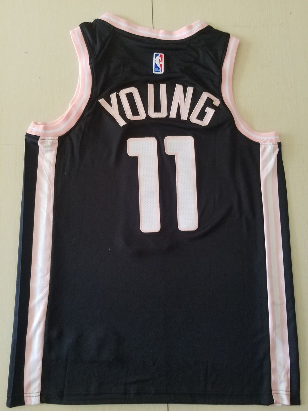 Men's Atlanta Hawks Trae Young NBA Black Swingman Jersey