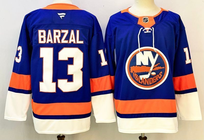 Men's New York Islanders Mathew Barzal Fanatics Royal Breakaway Player Jersey
