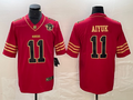 Men's San Francisco 49ers Brandon Aiyuk Scarlet Player Jersey