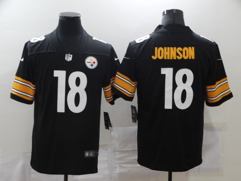 Men's Pittsburgh Steelers Diontae Johnson Black Game Jersey