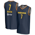 Men's Indiana Fever Aliyah Boston Navy Player Jersey