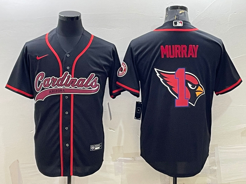 Men's Arizona Cardinals Kyler Murray Black Player Jersey Joint Edition