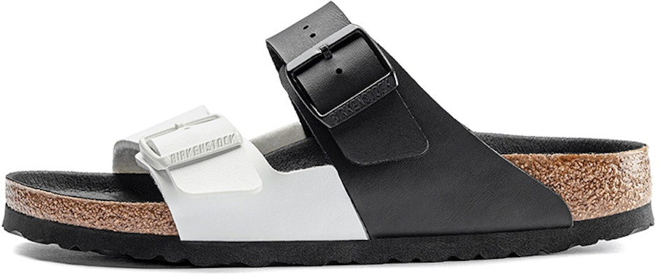 Birkenstock Arizona 1019703 Black White Colorblock Version Sandals