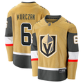 Men's Vegas Golden Knights Kaedan Korczak Fanatics Gold Home Breakaway Jersey