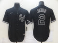 Men's New York Yankees Derek Jeter Black Authentic Game Jersey