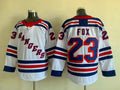 Men's New York Rangers Adam Fox White Player Jersey