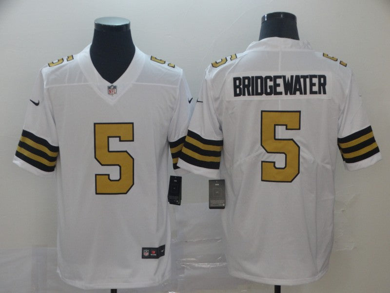 Men's New Orleans Saints Teddy Bridgewater White Player Game Jersey