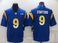 Men's Los Angeles Rams Matthew Stafford Blue Vapor Limited Jersey