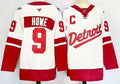 Men's Detroit Red Wings Gordie Howe Fanatics White Jersey