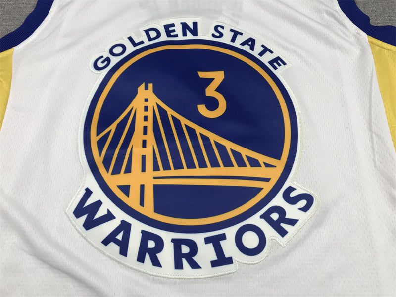 Men's Golden State Warriors Jordan Poole White 2022/23 Swingman Jersey - Association Edition