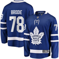 Men's Toronto Maple Leafs T.J. Brodie Blue Player Game Jersey