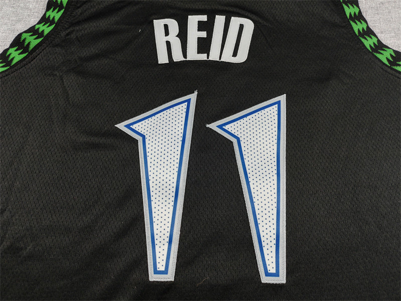 Men's Minnesota Timberwolves Naz Reid Black Swingman Jersey - Classic Edition