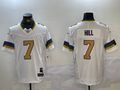 Men's New Orleans Saints Taysom Hill White Fashion Game Jersey