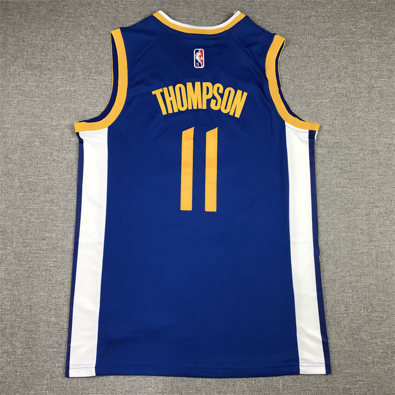 Men's Golden State Warriors Klay Thompson Royal 2022/23 Fast Break Replica Player Jersey - Icon Edition