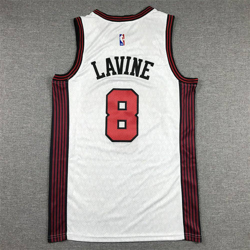 Men's Chicago Bulls Zach LaVine White 2022/23 Swingman Jersey - City Edition