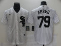 Men's Chicago White Sox Jose Abreu White Replica Baseball Jersey