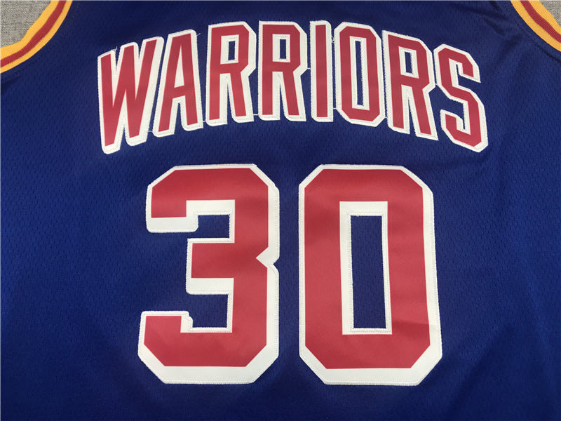 Men's Golden State Warriors Stephen Curry Blue 2022 City Edition Jersey