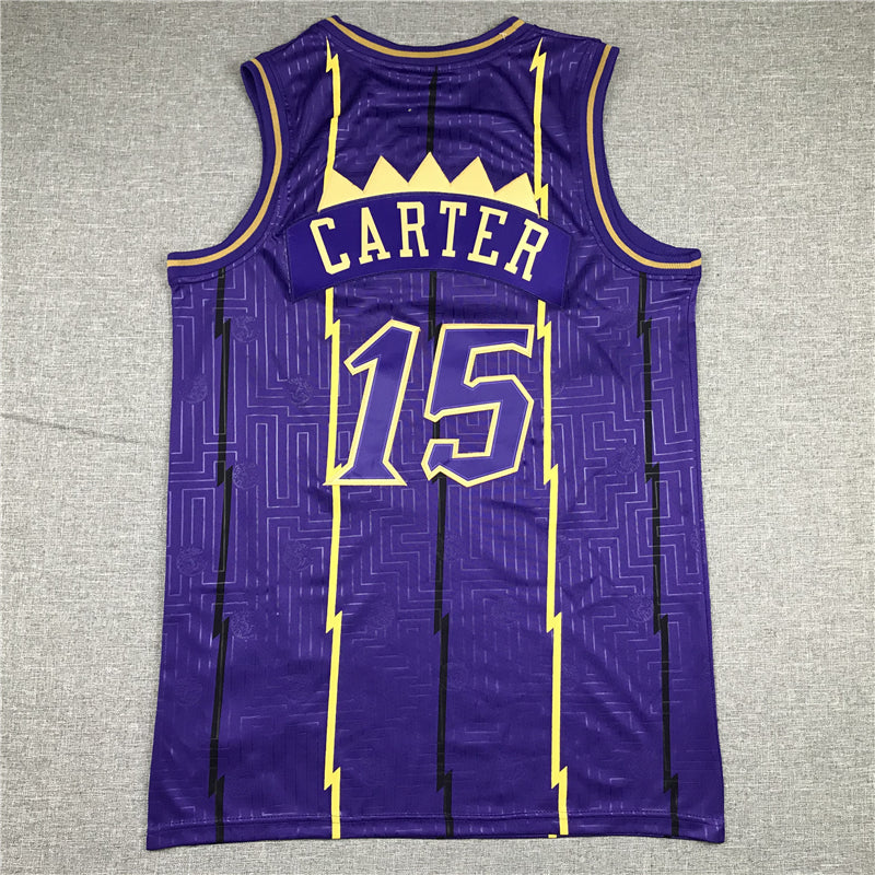 Men's Toronto Raptors Vince Carter 1998-99 Purple Hardwood Classics Swingman Jersey