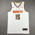 Men's Denver Nuggets Nikola Jokic NBA White 2020/21 Swingman Jersey